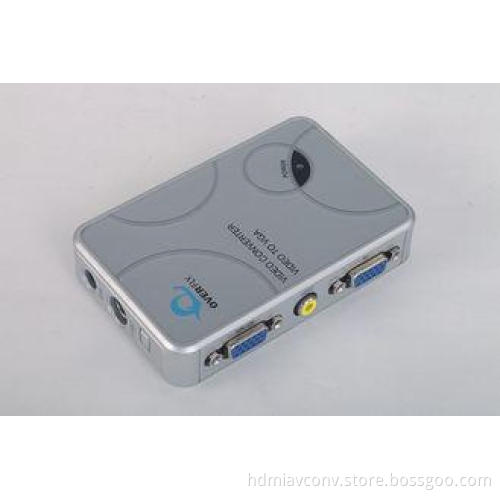 RCA Composite and S video to VGA adapter PC TO TV Converter